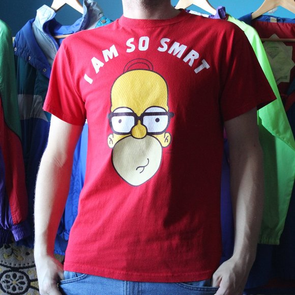 The Simpsons Other - Official The Simpsons Homer “I Am So Smrt” T-Shirt
